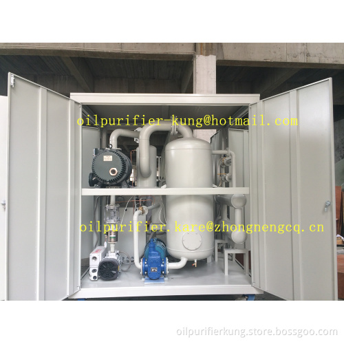 Insulation Oil Purifier/Oil Purification machine for all insulation oils in Power plant